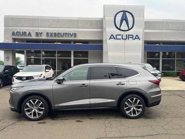 Certified Used 2023 Liquid Carbon Metallic Acura SH-AWD TECH image 1