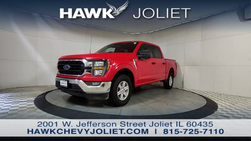 Used 2023 Red Ford XLT image 3