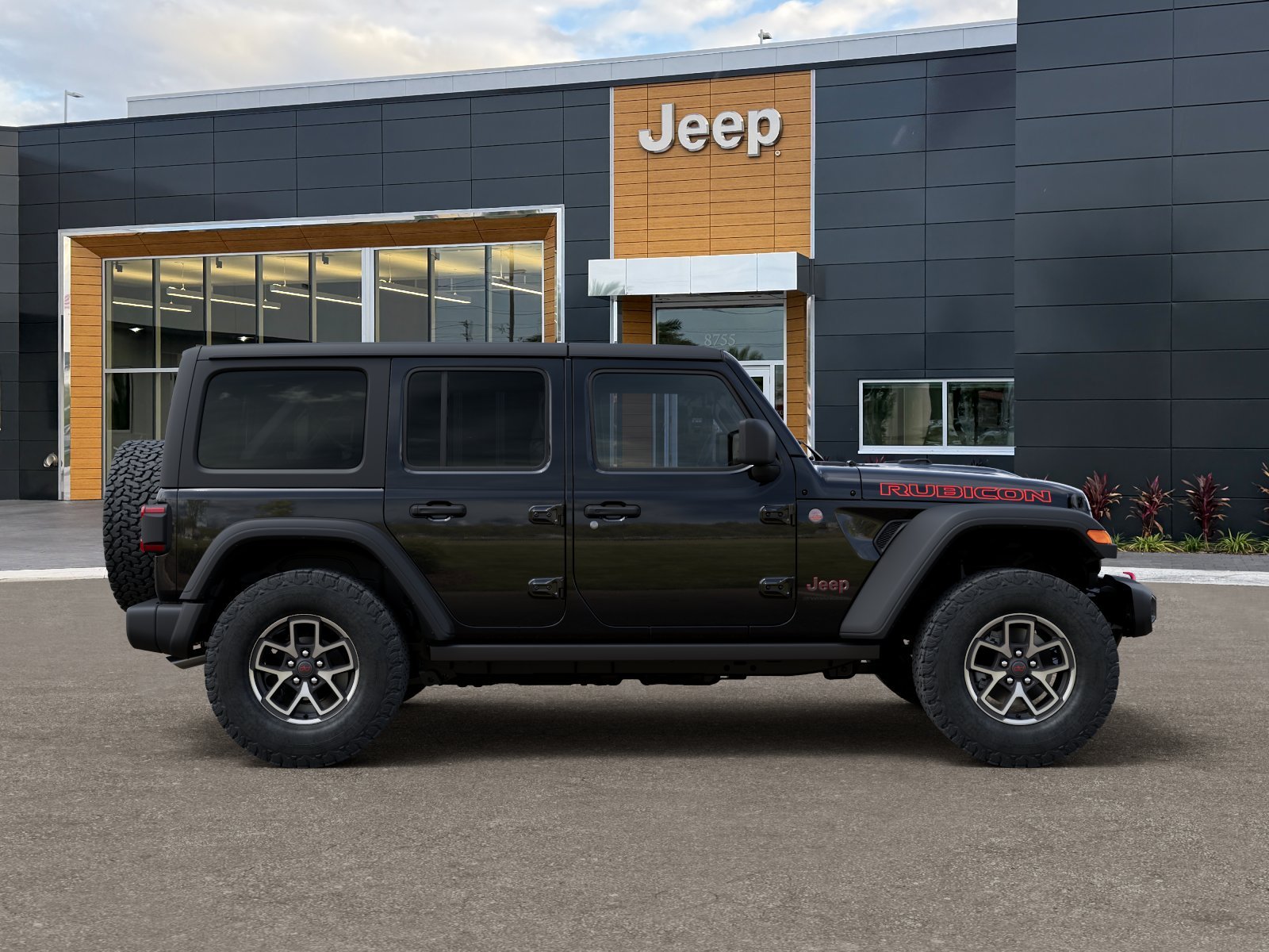 New 2026 Black Clear-Coat Exterior Paint Jeep Rubicon image 50