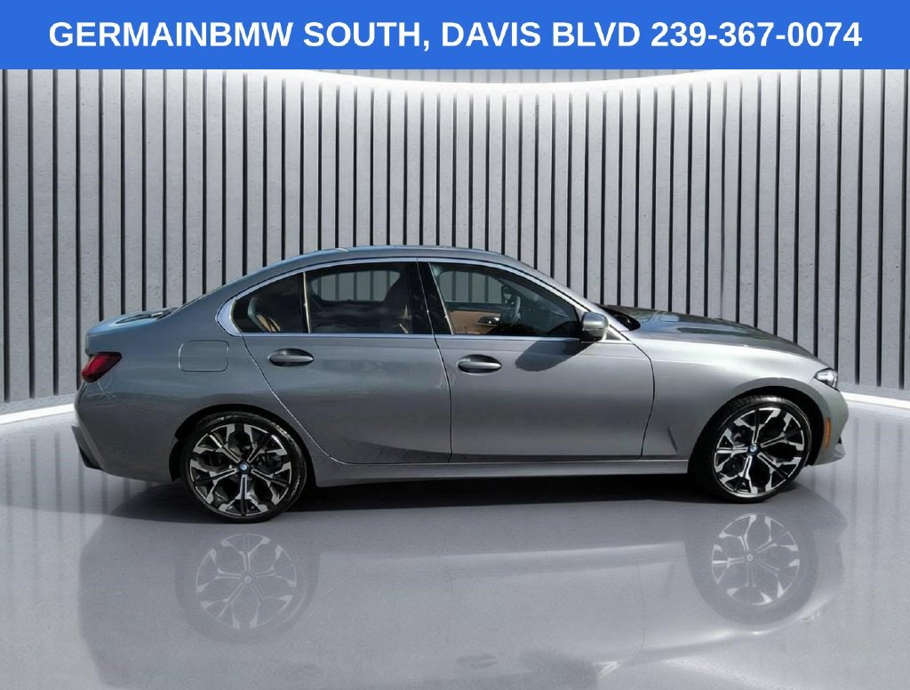 Certified Used 2025 Skyscraper Grey Metallic BMW 330i image 4