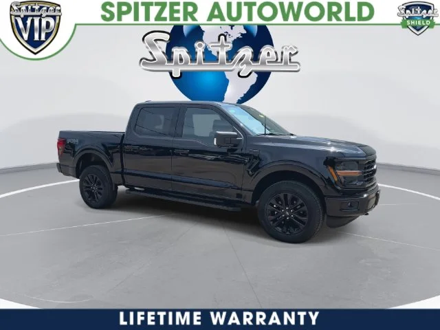 New 2026 Agate Black Metallic Ford XLT image 3