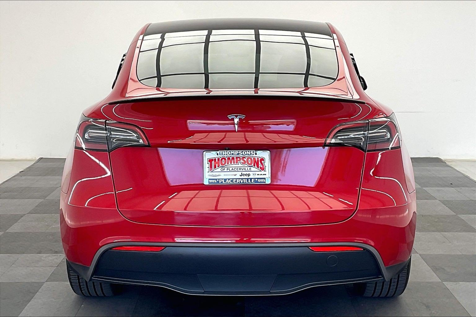 Used 2023 Red Multi-Coat Tesla Long Range image 3