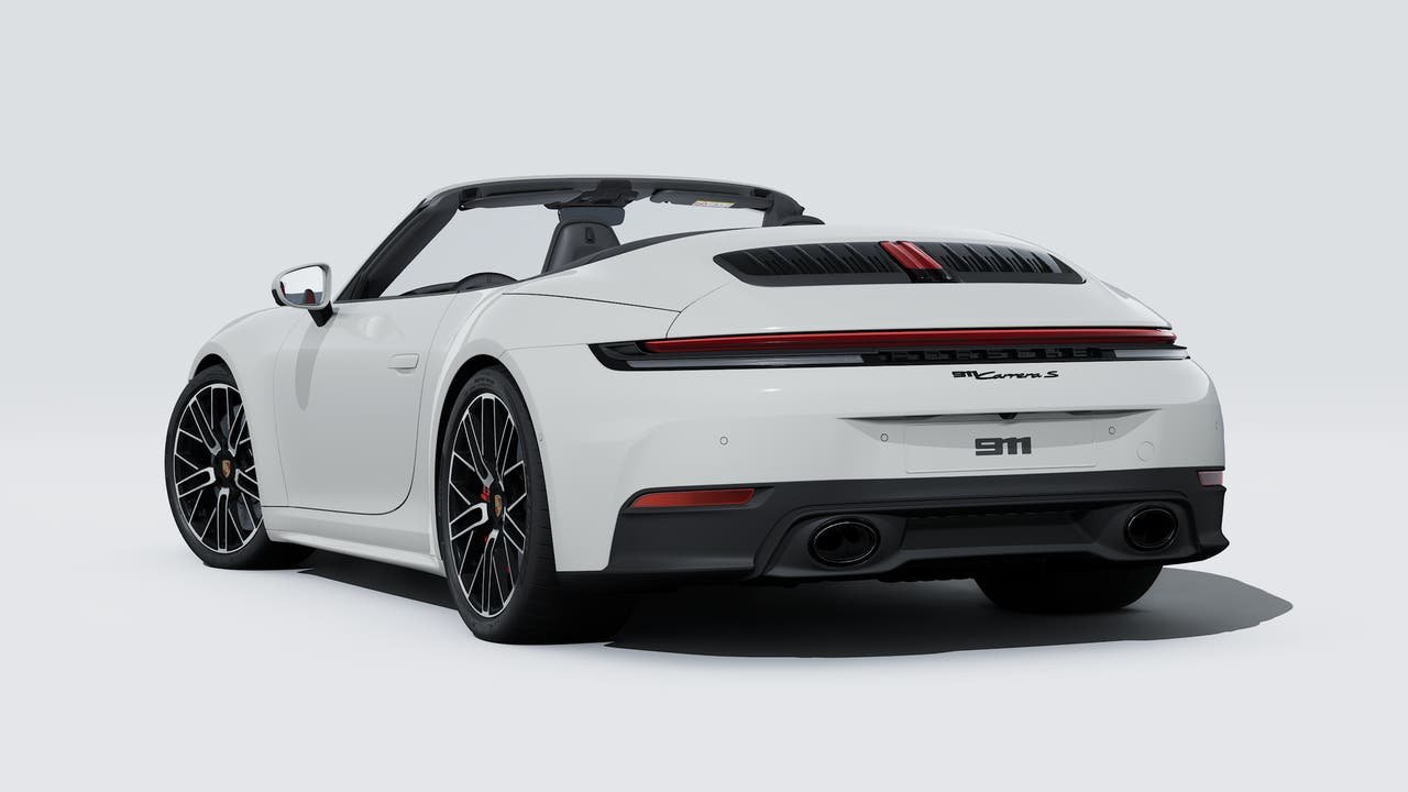 New 2026 Chalk Porsche Carrera S Cabriolet image 3
