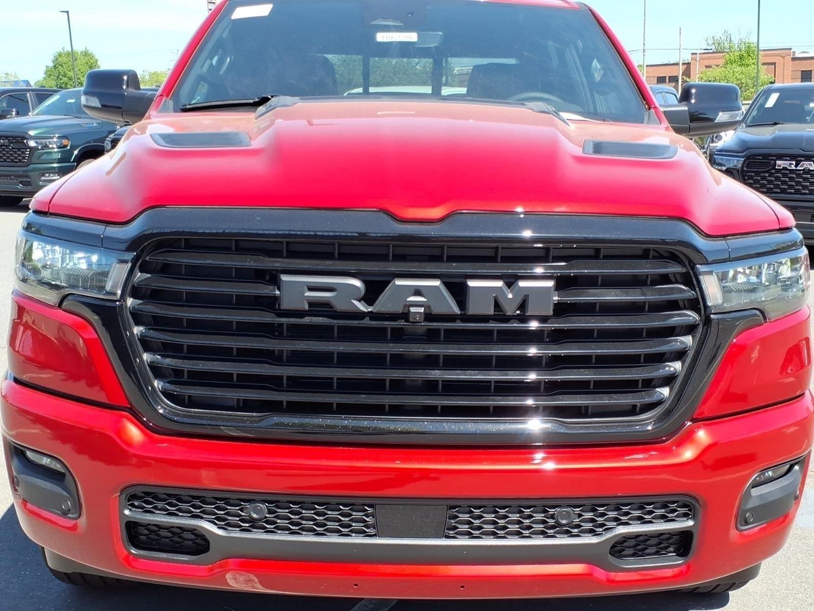 New 2026 Molten Red Pearl-Coat Exterior Paint RAM Laramie image 13