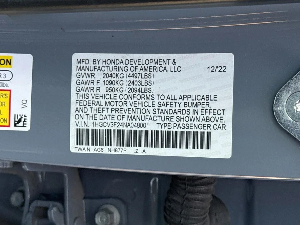 Used 2022 Sonic Gray Pearl Honda Sport image 32