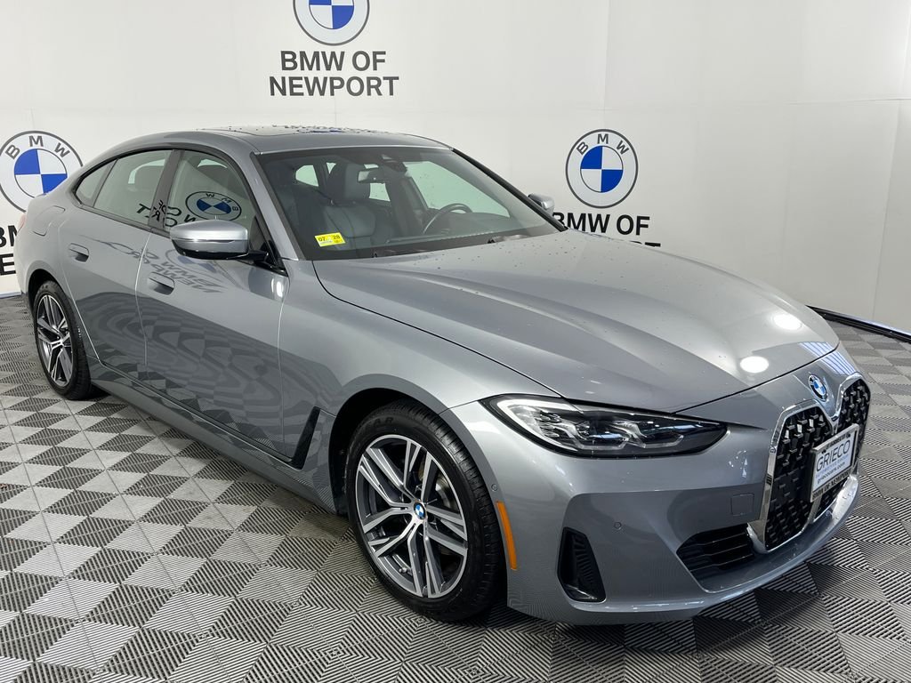 Used 2023 Gray BMW 430i Gran Coupe image 1