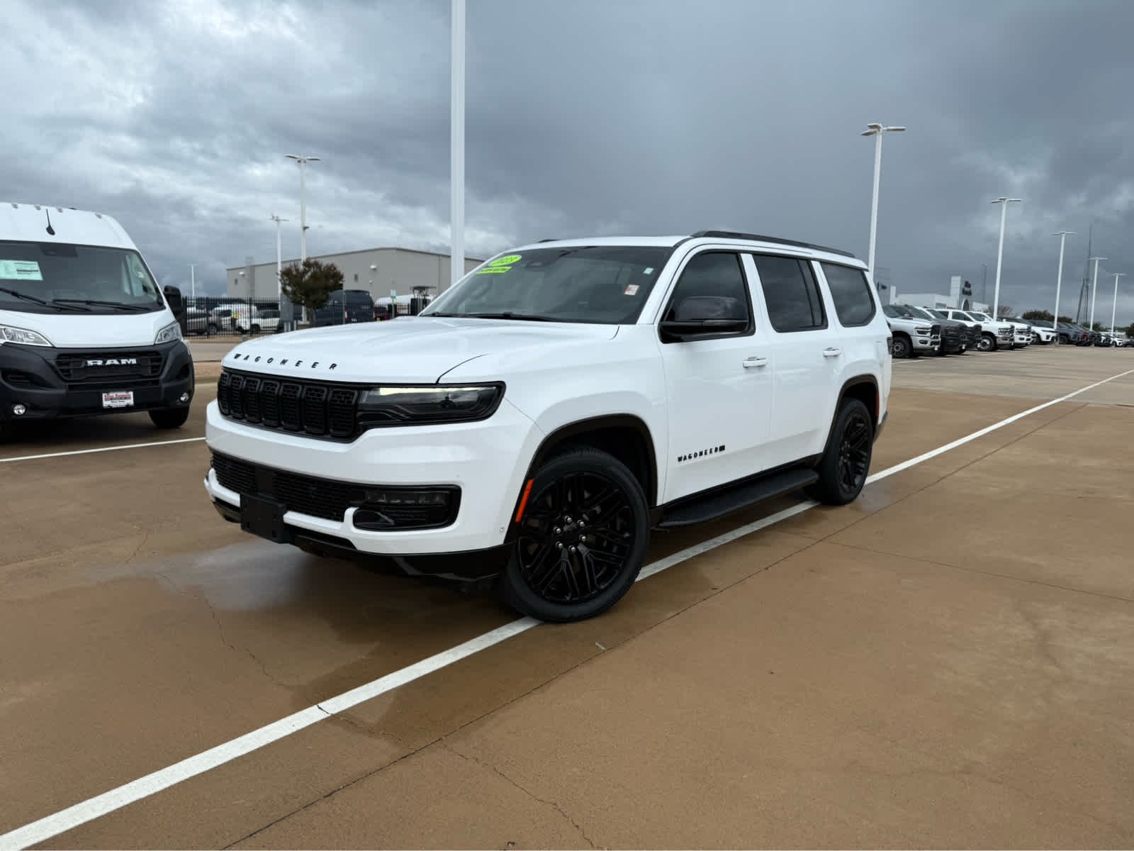 Used 2023 Bright White Clearcoat Jeep Series II Carbide image 5