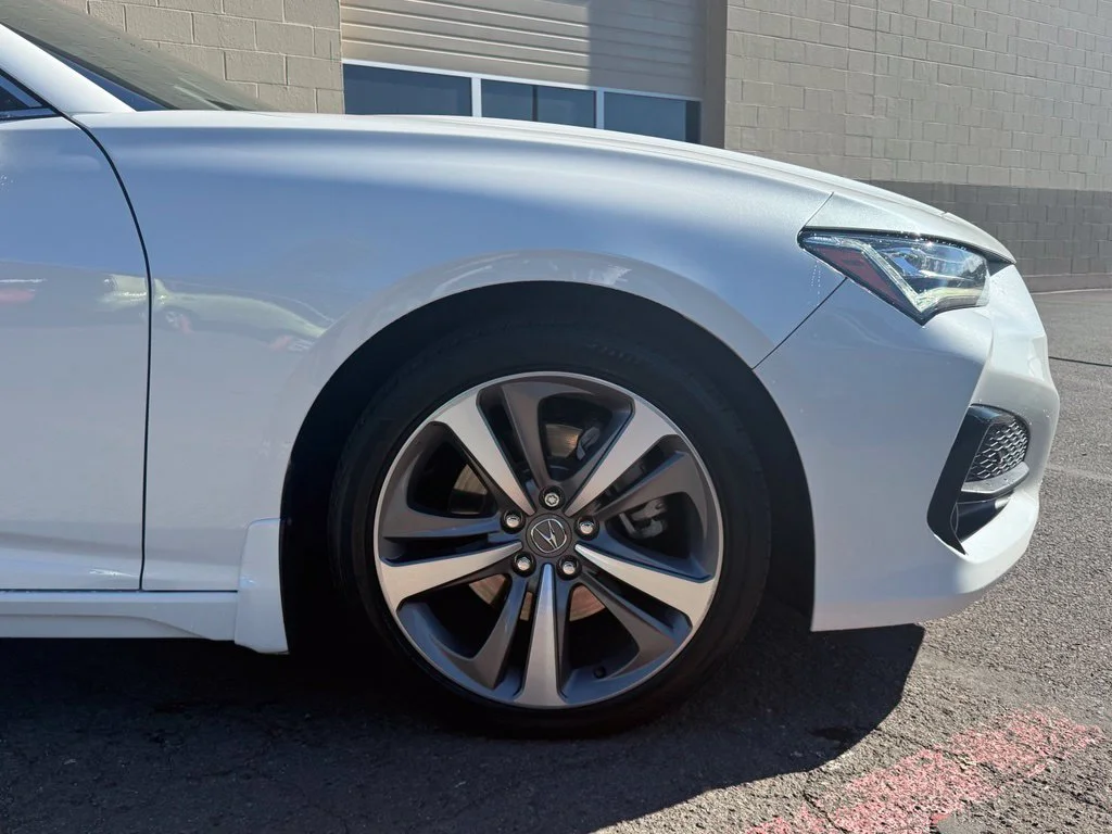 Used 2021 pewter gray metallic Acura Advance image 2