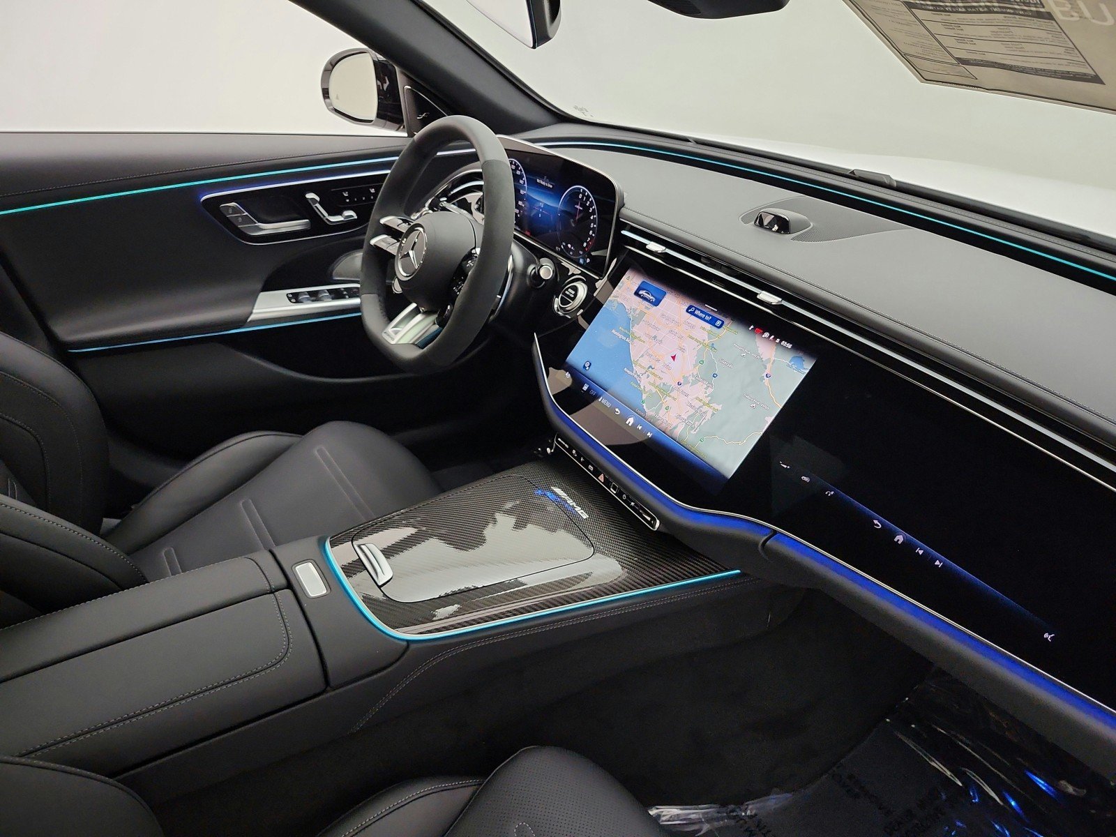 New 2026 MANUFAKTUR Moonlight White Magno Mercedes-Benz AMG® E 53 E 4MATIC+ Sedan image 13
