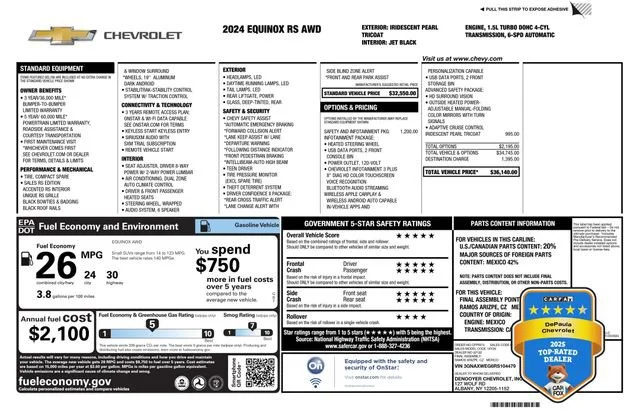 3GNAXWEG6RS104479