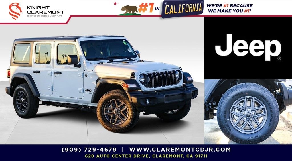 New 2026 Bright White Clearcoat Jeep Sport image 1