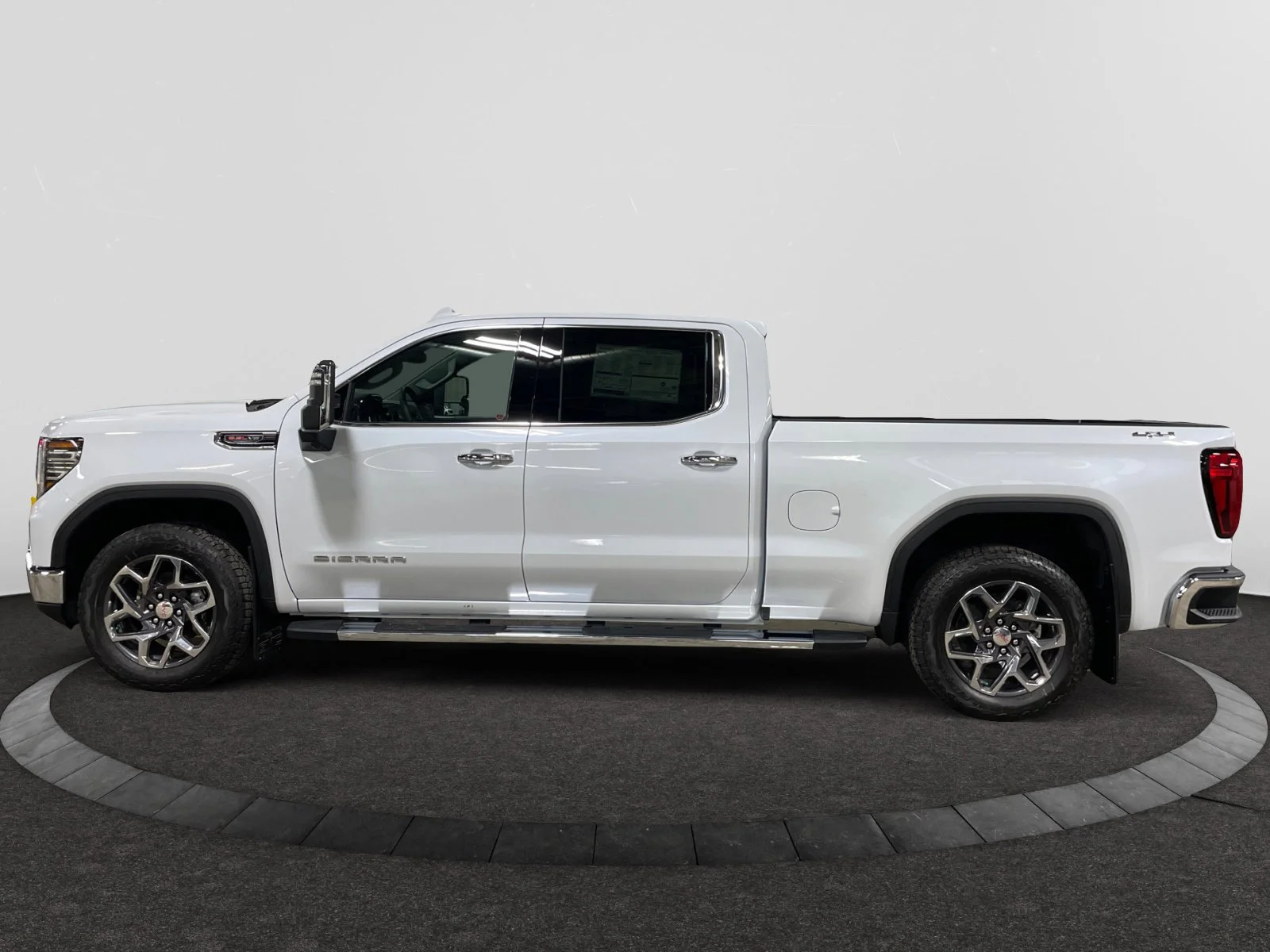 New 2026 Glacier White Tricoat GMC SLT image 2