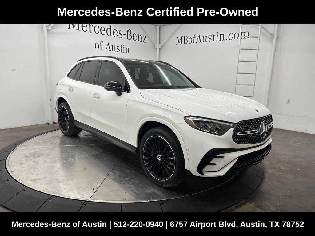 Certified Used 2026 White Mercedes-Benz GLC 300 image 1