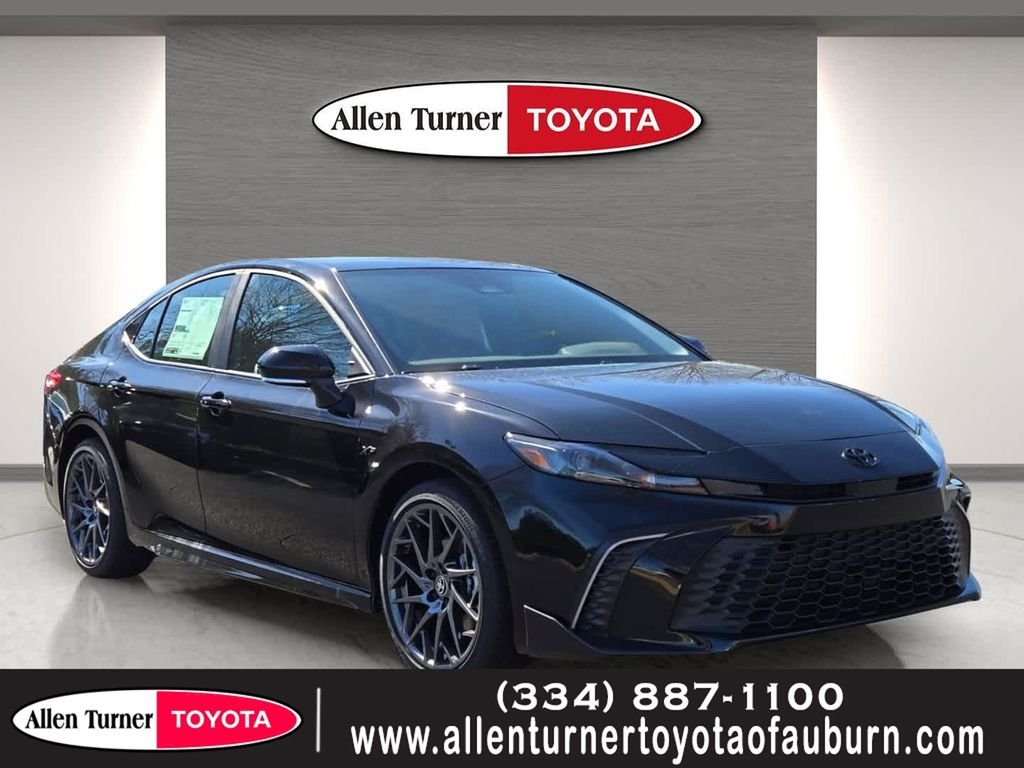 Used 2025 Black Toyota SE image 1