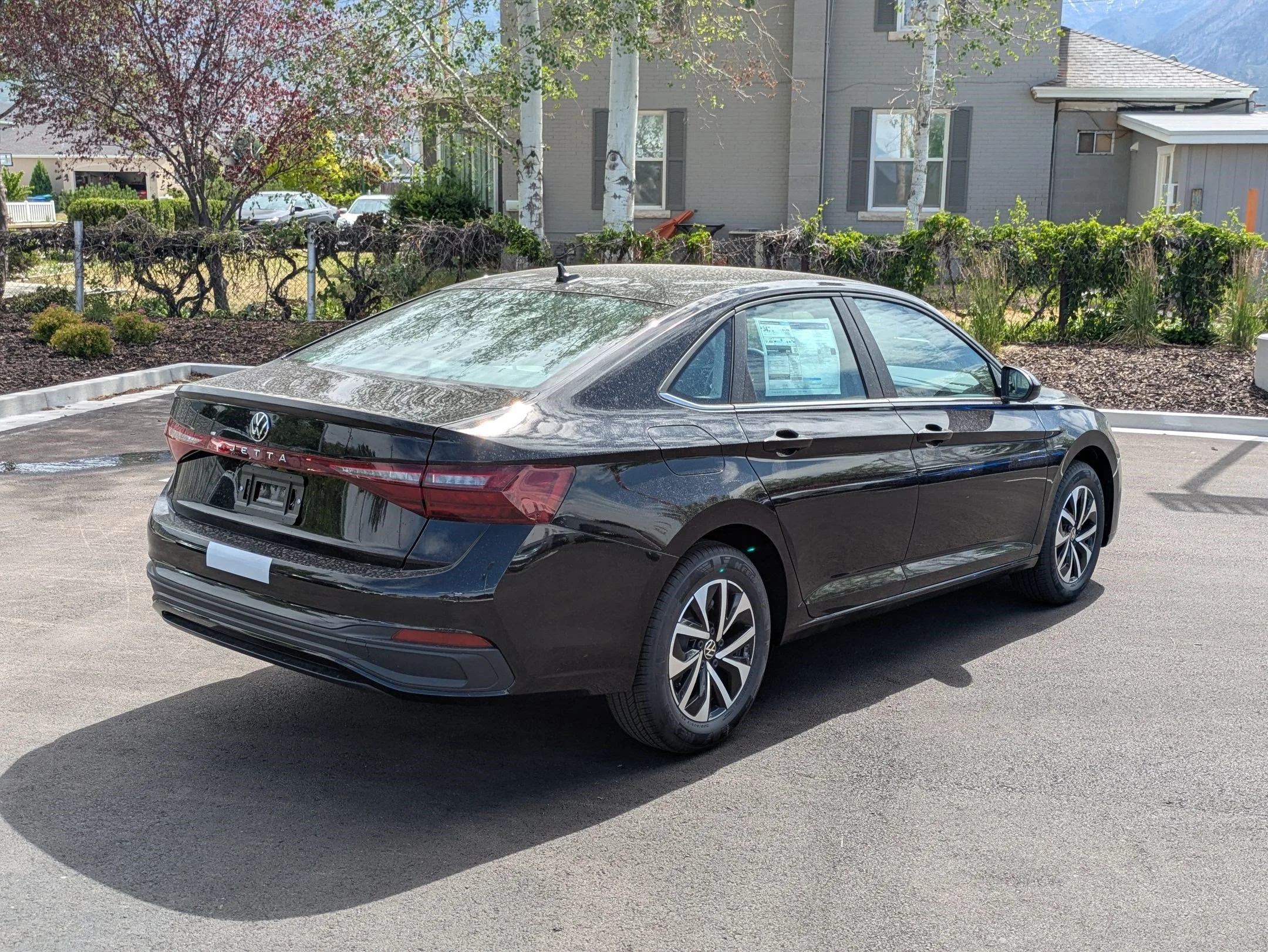 New 2026 Deep Black Pearl Volkswagen S image 3