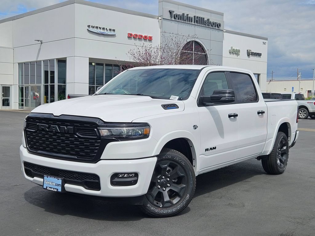 New 2026 Bright White Clear-Coat Exterior Paint RAM Big Horn/Lone Star image 2