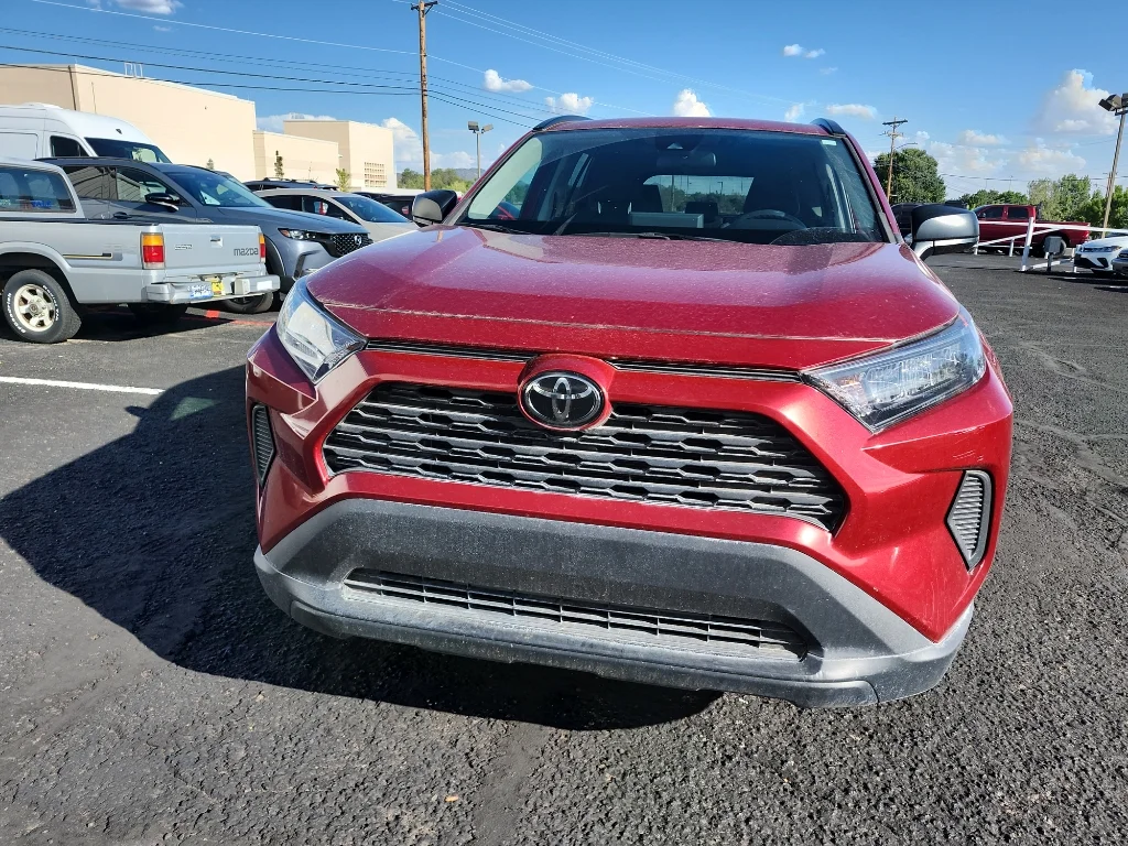 Used 2019 Ruby Flare Pearl Toyota LE image 2