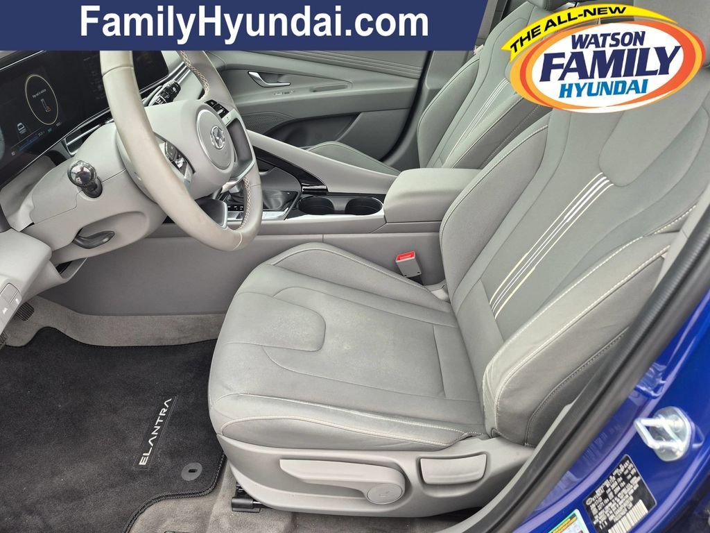 Certified Used 2023 Blue Hyundai SEL image 12