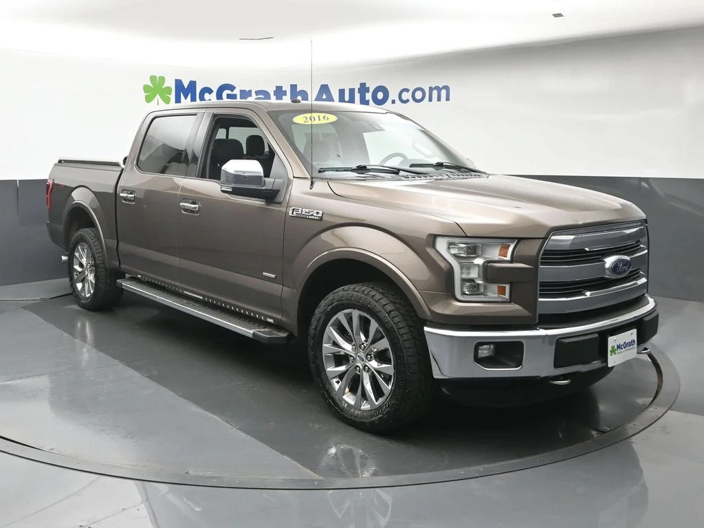 Certified Used 2016 Brown Ford Lariat image 2