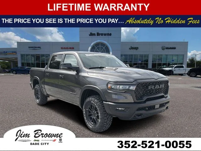 New 2026 Granite Crystal Metallic Clear-Coat Exterior Paint RAM Rebel image 1