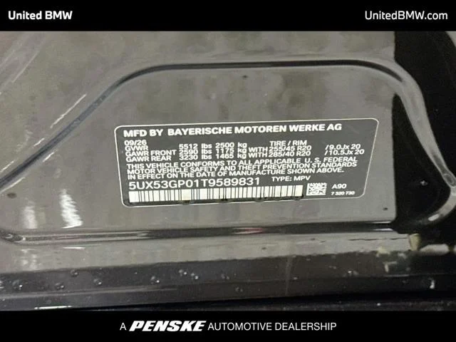 New 2026 Dark Graphite Metallic BMW X3 30 image 22