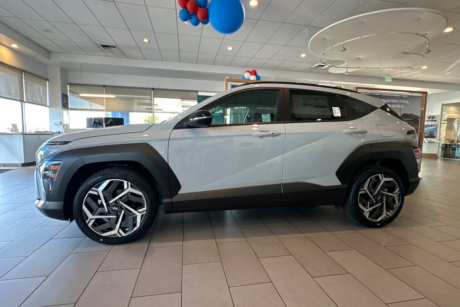 New 2026 Cyber Gray Metallic Hyundai SEL Premium image 7