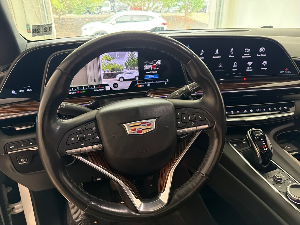 Used 2022 White Cadillac Premium Luxury image 32