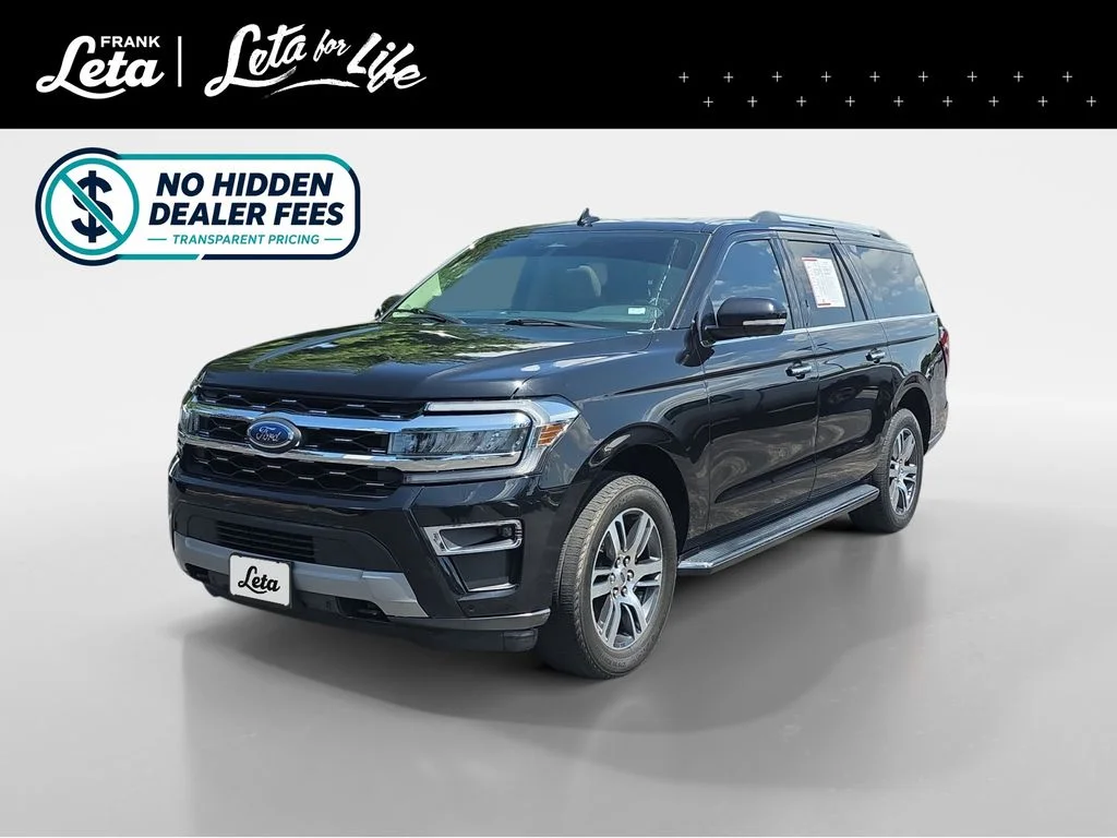 Used 2022 Black Metallic Ford Limited image 1