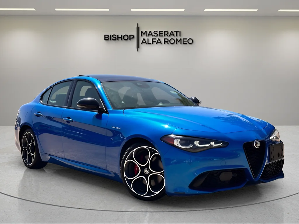 Used 2024 Blue Alfa Romeo Veloce image 1