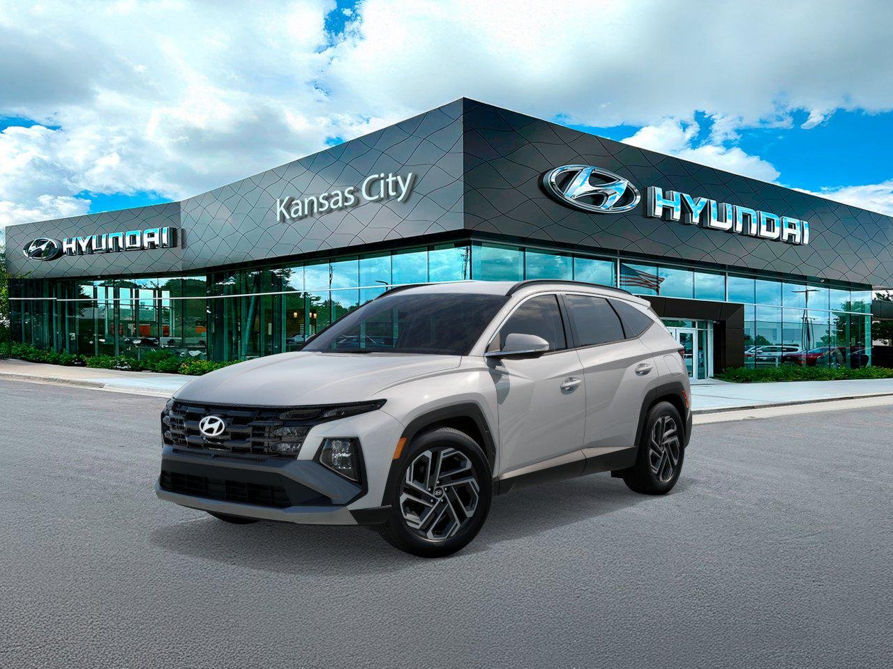 New 2026 Serenity White Hyundai SEL Plus AWD image 1
