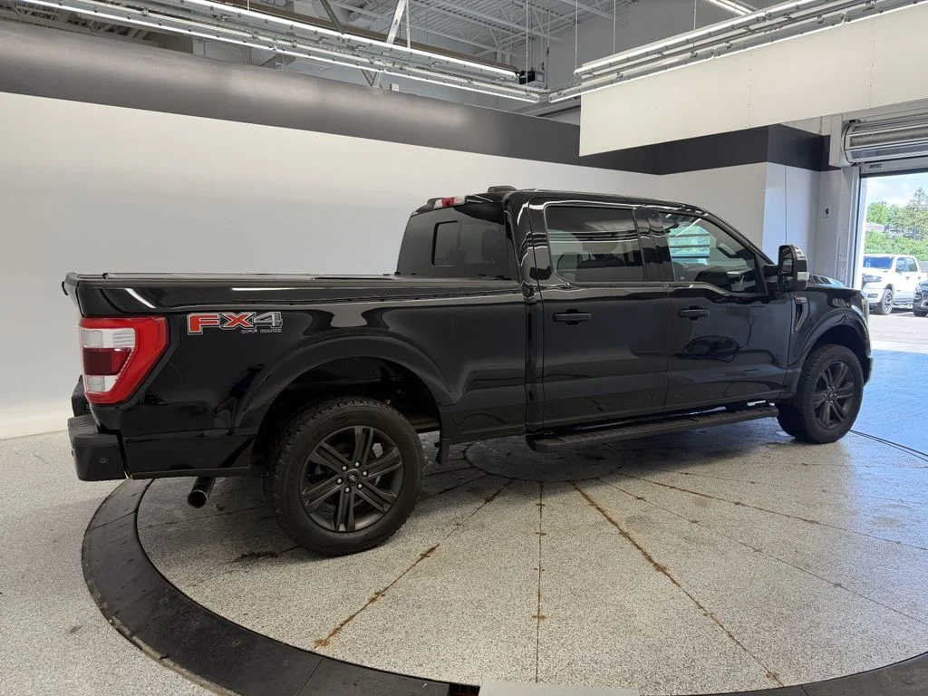 Certified Used 2021 Black Ford Lariat image 10