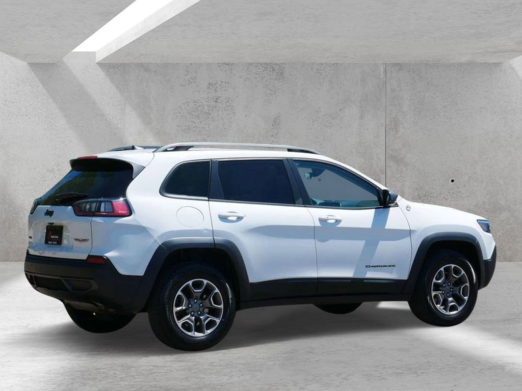 Certified Used 2020 White Jeep Trailhawk image 3