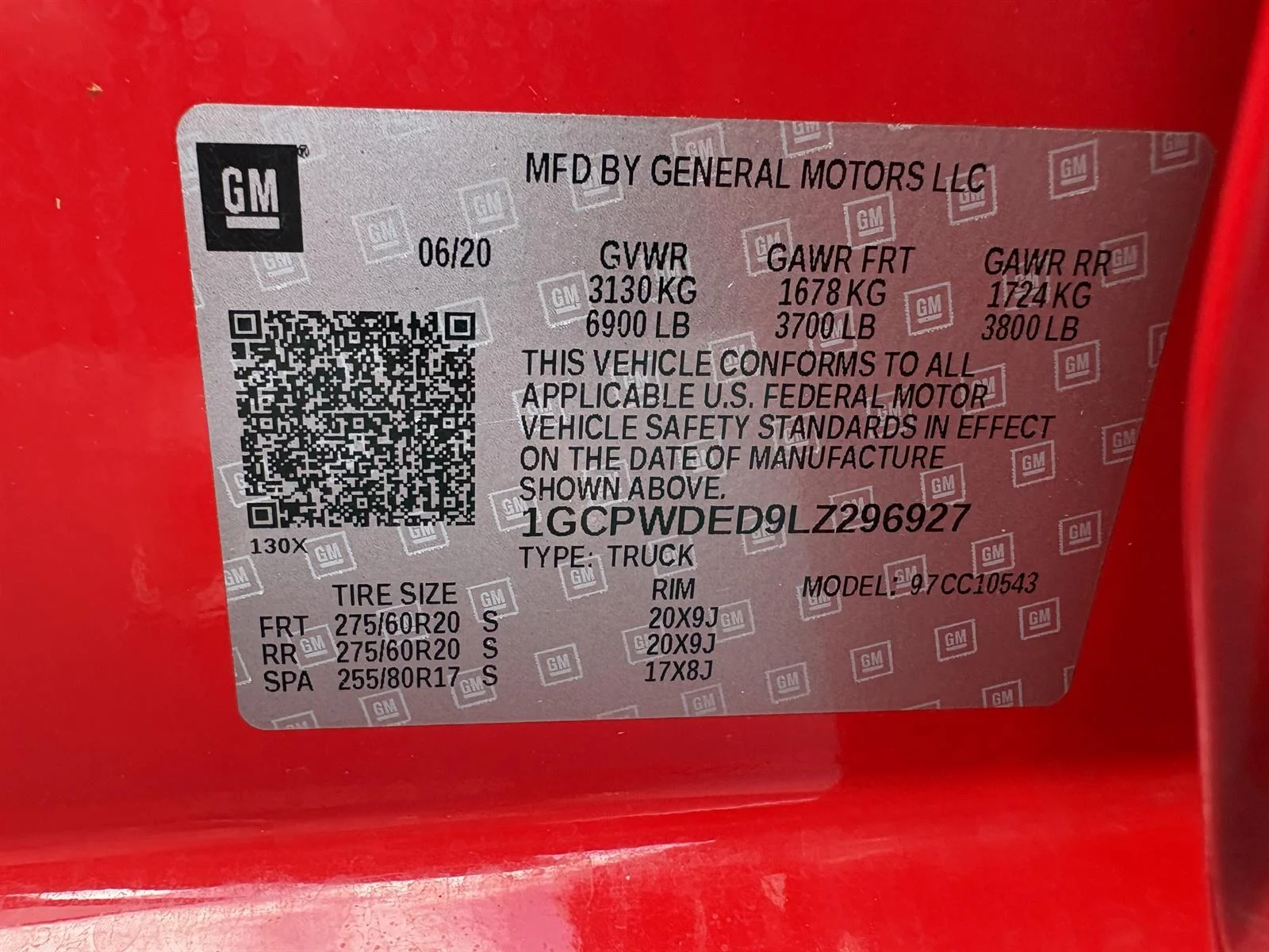 Used 2020 RED HOT Chevrolet RST image 23
