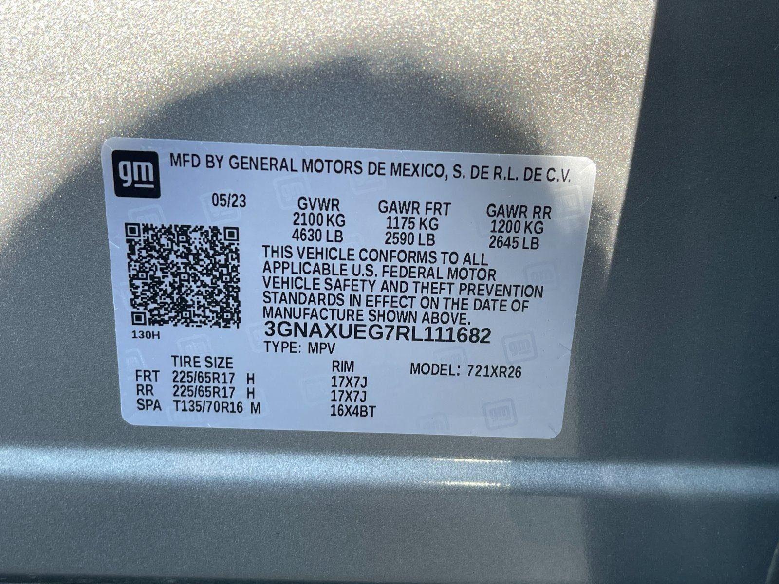 Used 2024 Sterling Gray Metallic Chevrolet LT image 12