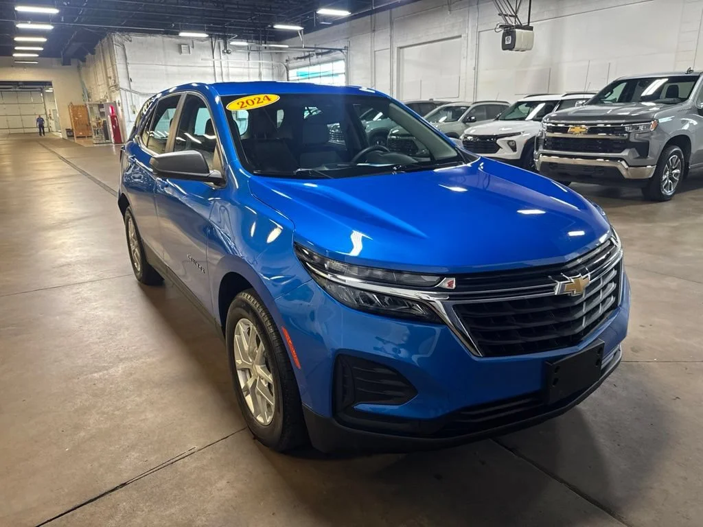 Used 2024 Riptide Blue Metallic Chevrolet LS image 4