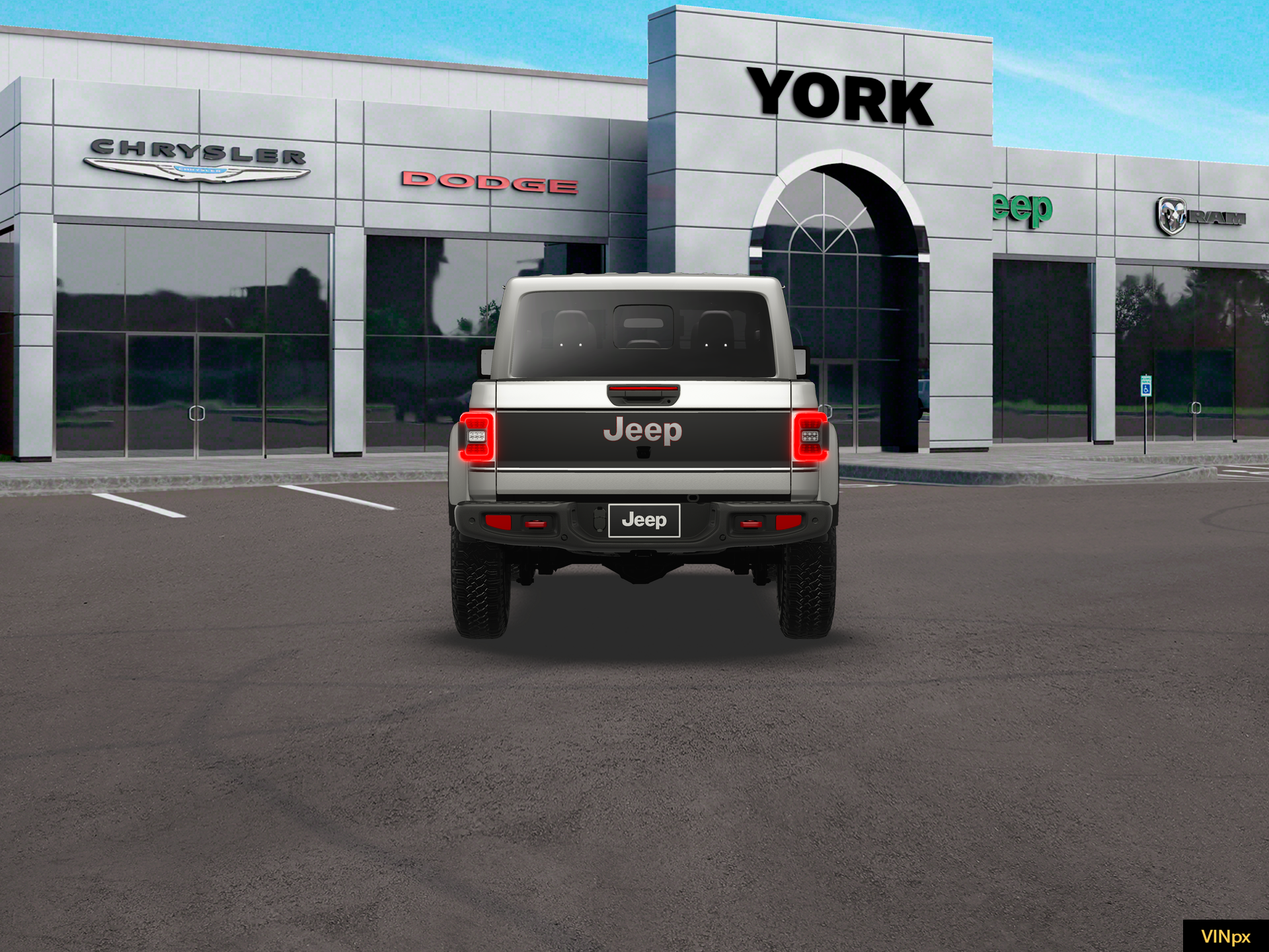 New 2026 Bright White Clear-Coat Exterior Paint Jeep  image 18