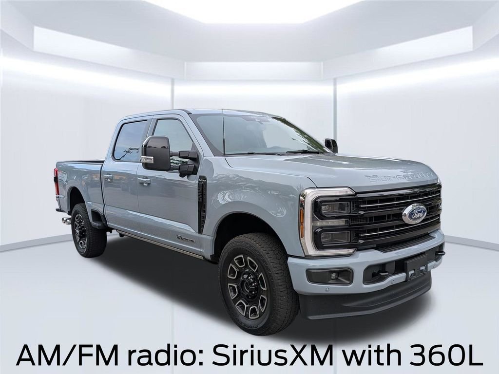 New 2026 Glacier Gray Metallic Tri-Coat Ford F-250® Platinum® image 11