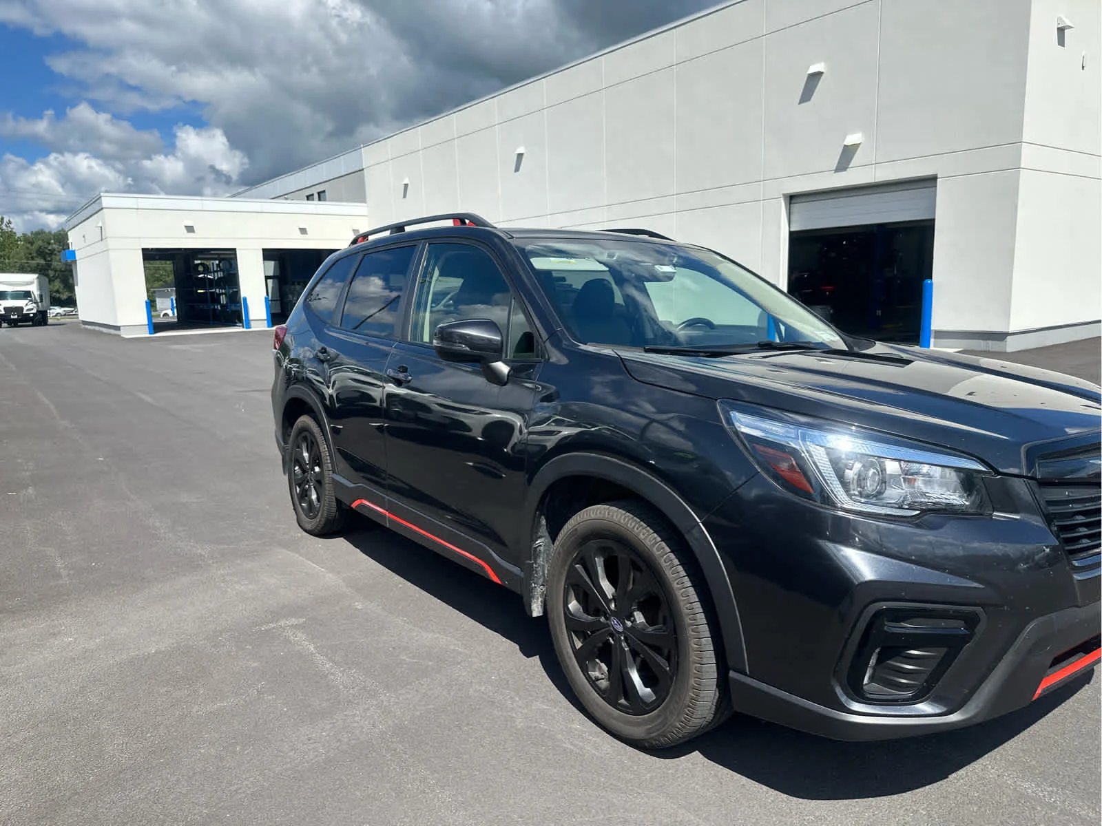 Used 2019 Dark Gray Metallic Subaru Sport image 5