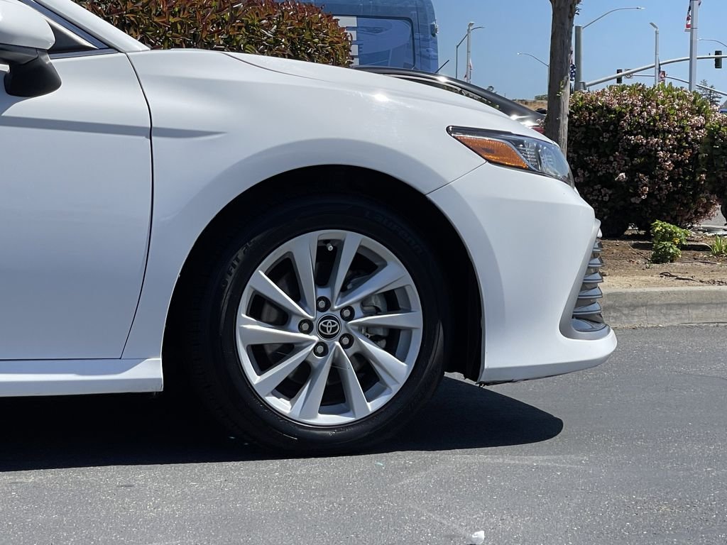 Used 2024 White Toyota LE image 6