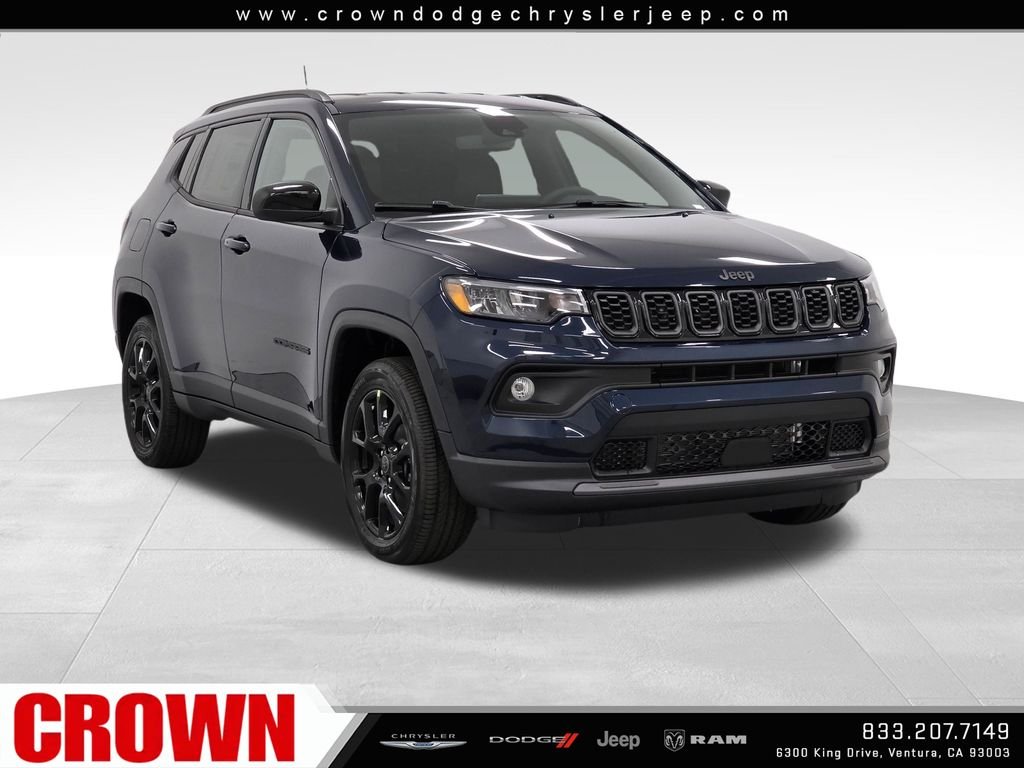 New 2026 Fathom Blue Pearl-Coat Exterior Paint Jeep Latitude image 3