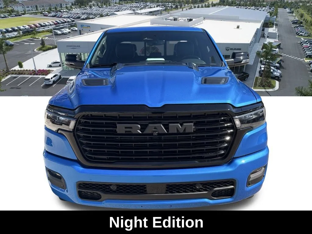 New 2026 Hydro Blue Pearl-Coat Exterior Paint RAM Laramie image 10