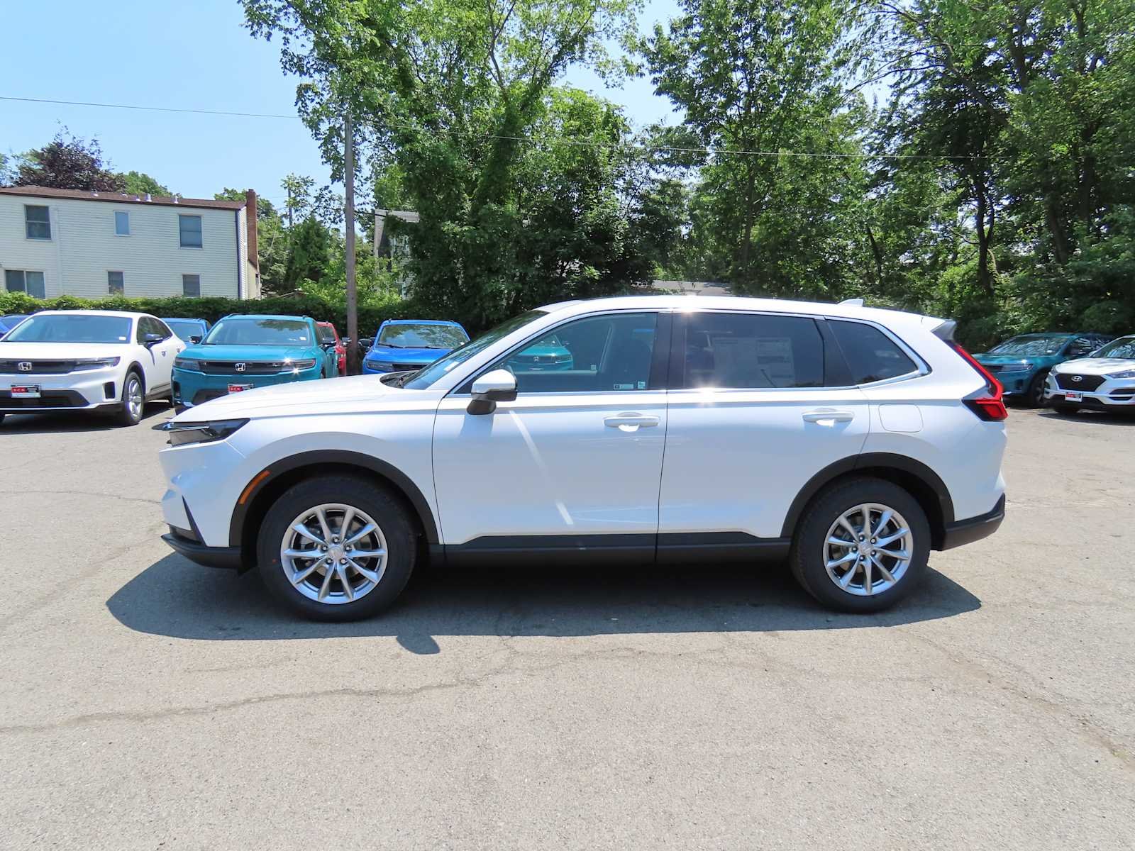 New 2027 Platinum White Pearl Honda EX image 3