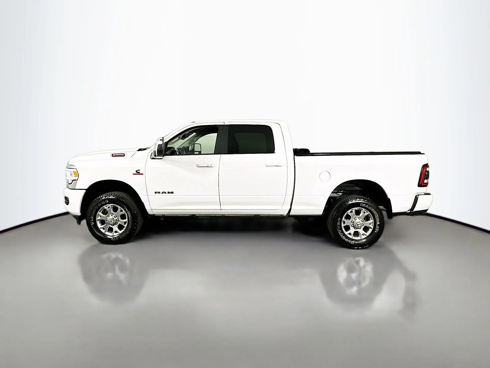 Used 2024 Bright White Clearcoat Ram Laramie image 5