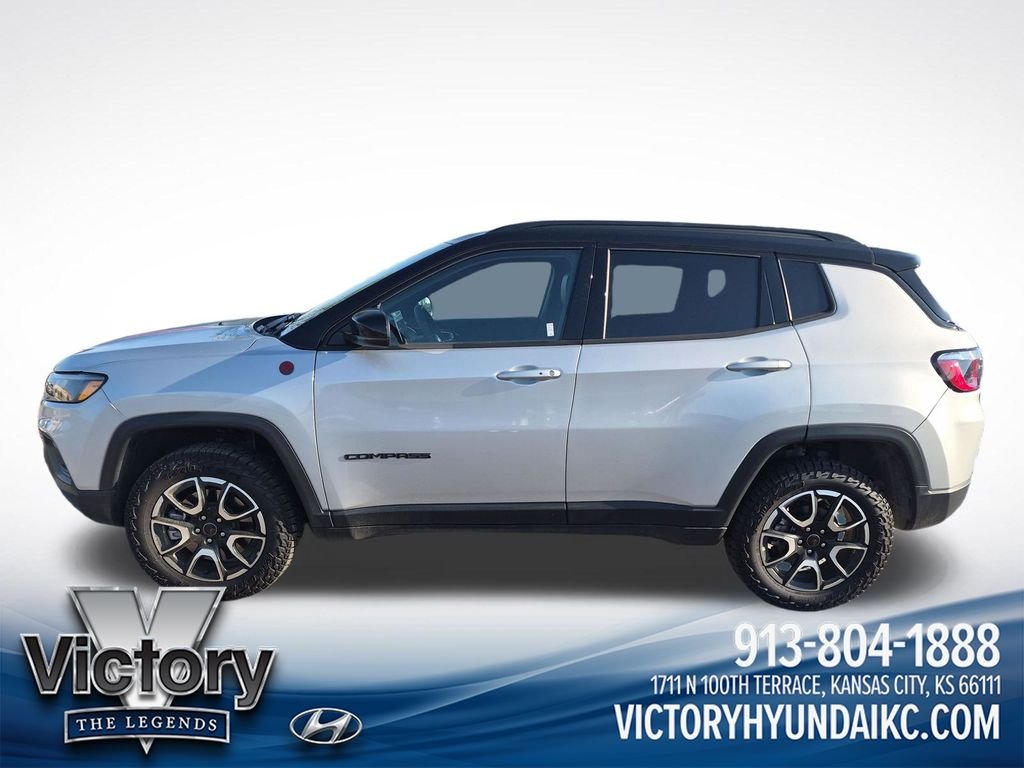 Used 2026 Jeep Compass Trailhawk with VIN 3C4NJDDN5TT182432 for sale in Kansas City