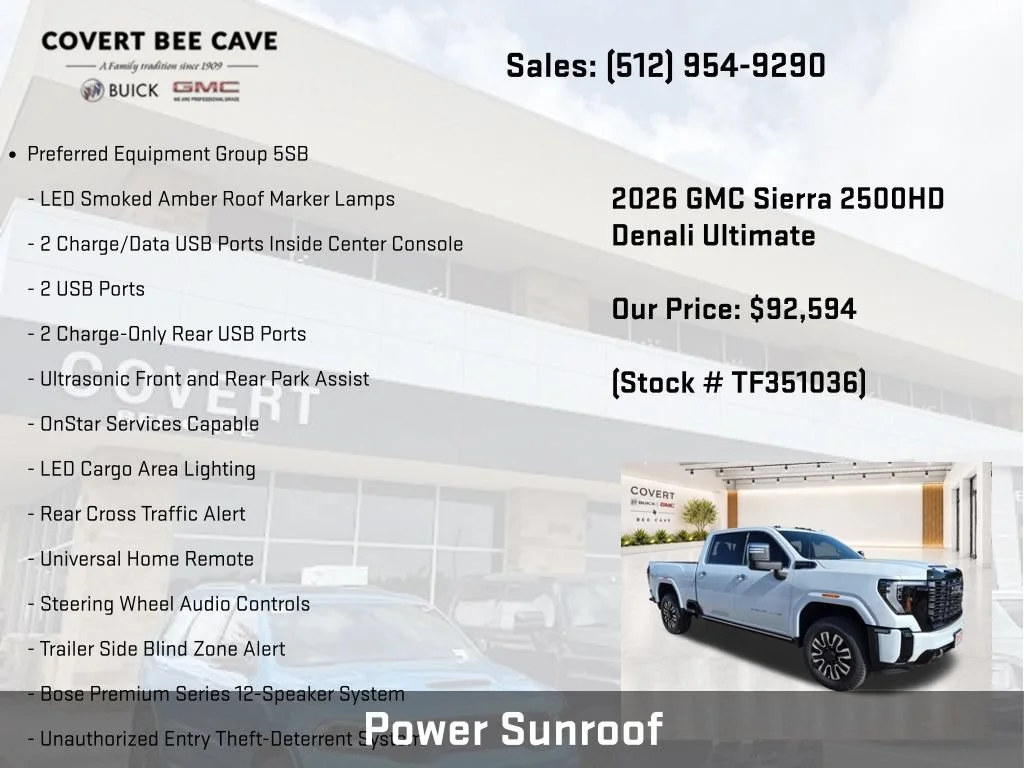 2026 GMC Sierra 2500HD Denali Ultimate - Photo 24