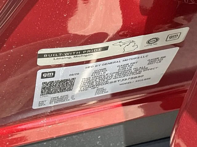 New 2026 Radiant Red Tintcoat Chevrolet LT image 28