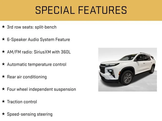 Used 2025 Summit White Chevrolet LT image 12