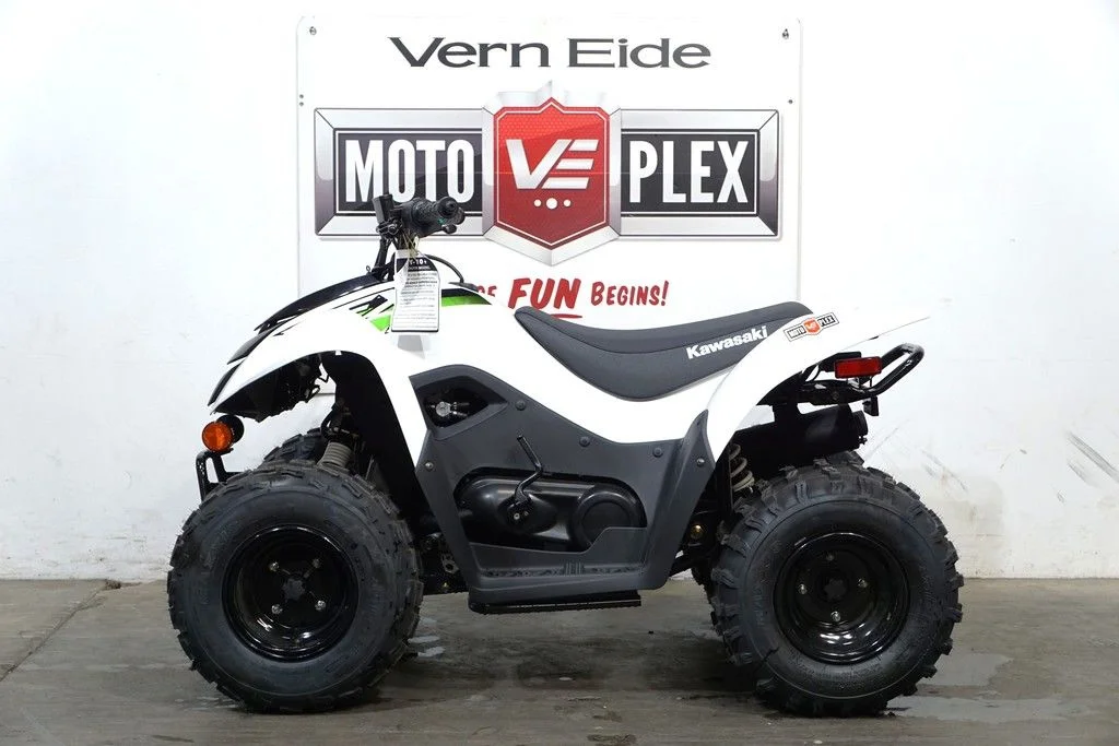 New 2026 BRITE WHITE Kawasaki 90 image 1