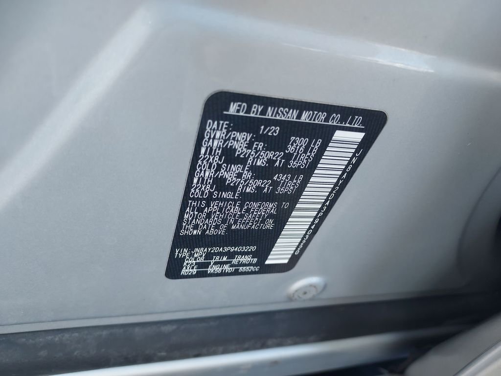 Used 2023 Silver Nissan Platinum image 27