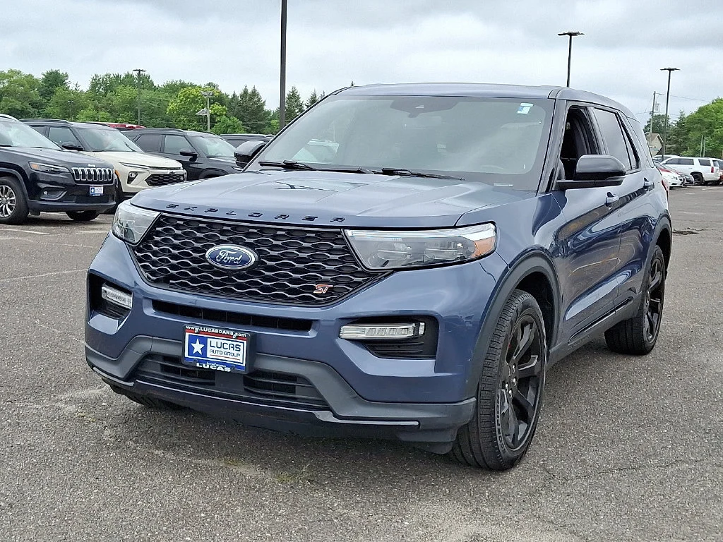 Used 2021 Blue Ford ST image 5